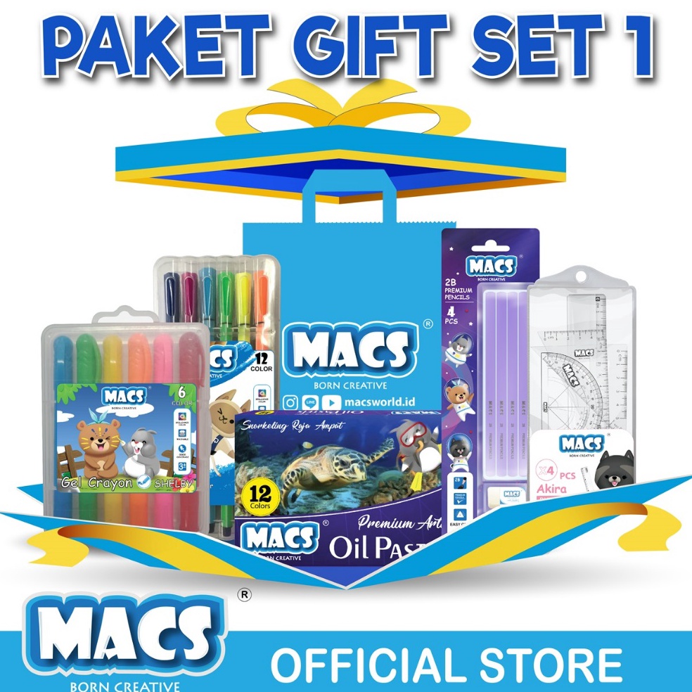 

MACS Gift Set 1 Hampers Crayon ART W9H5