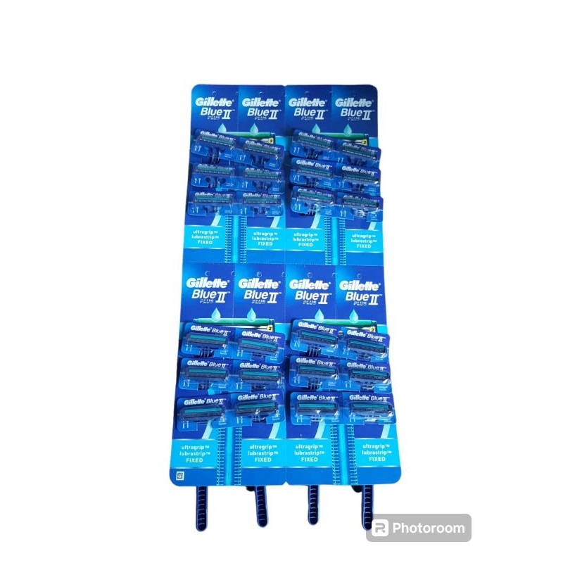 Gillette Blue ll razor alat cukur Jenggot pria / alat cukur kumis / pencukur Jenggot / Pisau Cukur J