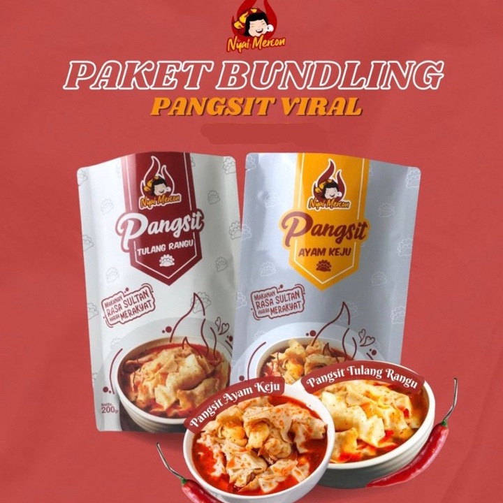 

Terbaru 33 Paket Bundling Nyai Mercon Pangsit Tulang Rangu Pangsit Keju