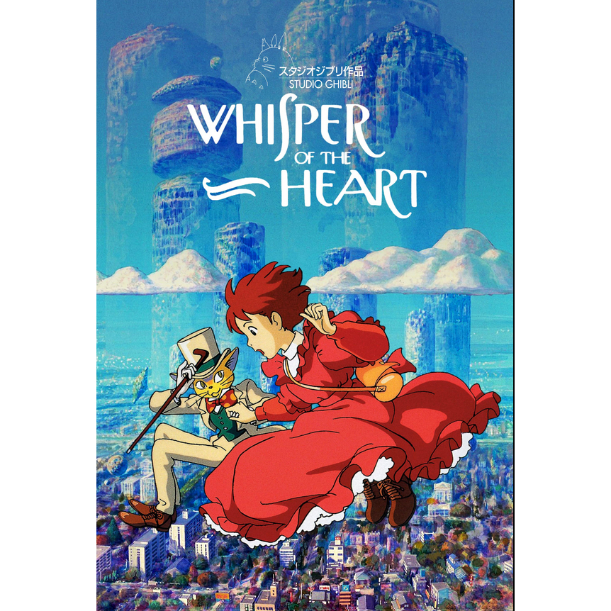 Dvd Anime Whisper of the Heart (1995) Dubbing Bahasa Indonesia