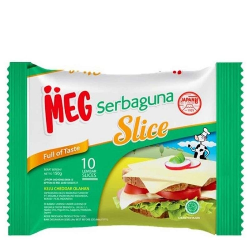 

MEG Keju Slice Serbaguna isi 10