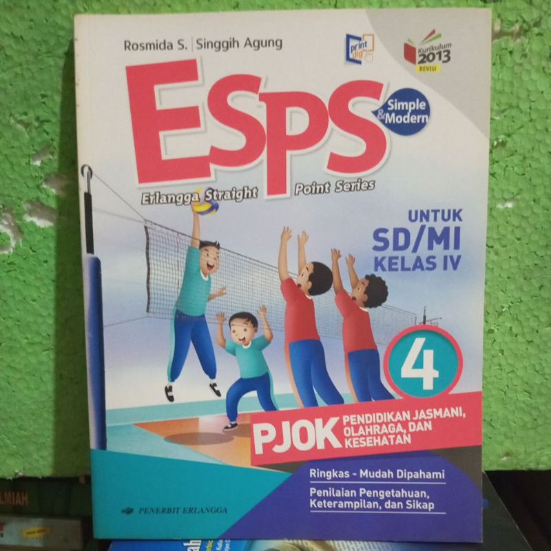 Esps PJOK untuk kelas 4 SD/ kurikulum 2013 REVISI