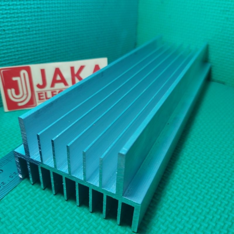 Heatsink Headsink 2U Panjang 25 cm Pendingin Transistor Super Tebal