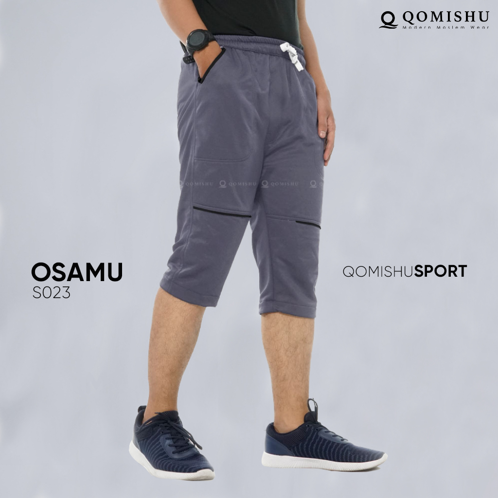 Qomishu - celana pendek celana pendek pria 3/4 short pants celana pendek pria celana pendek cowok po