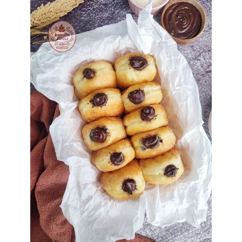 

Donat Bomboloni (Ruti Gureng) Cuklat (Isi 10)