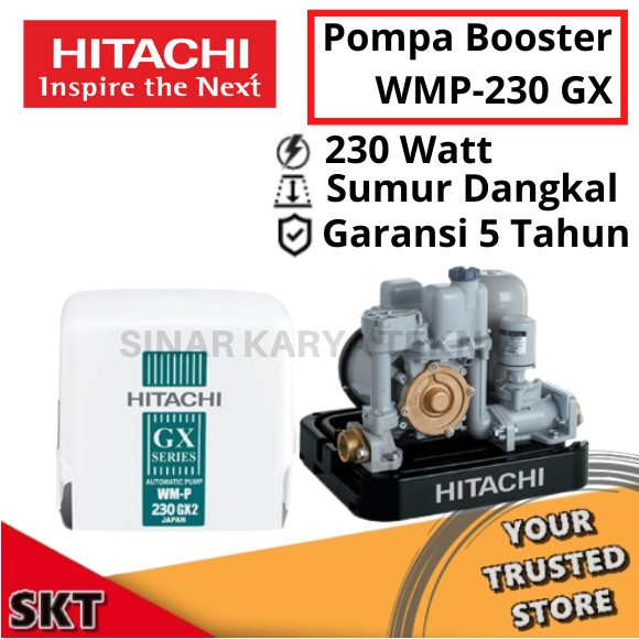 POMPA AIR HITACHI WMP 230 GX / POMPA AIR BOOSTER HITACHI WMP 230 GX
