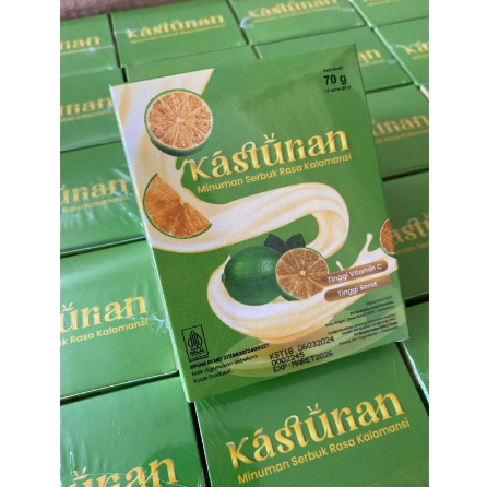 

Kasturian Minuman serbuk limau Minuman berserat tinggi 1 box isi 10 sachet