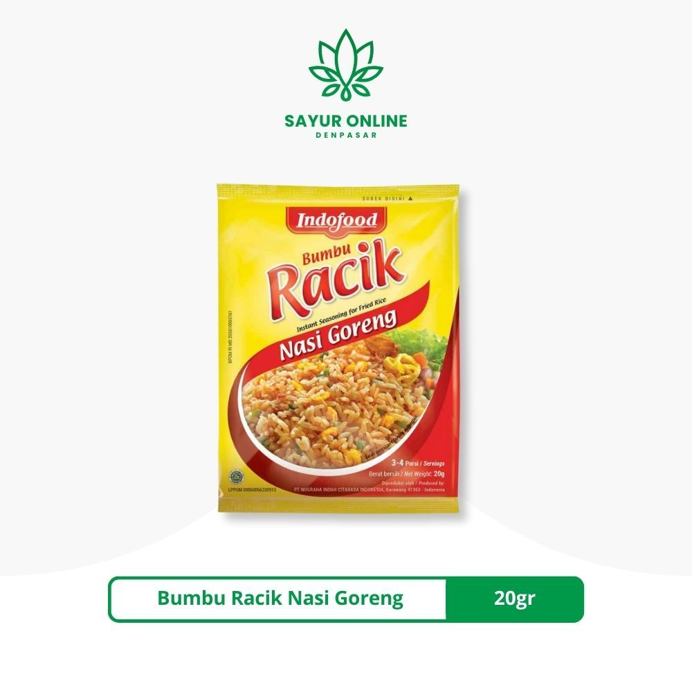 

Bumbu Racik Nasi Goreng 20gr - Sayur Online Denpasar