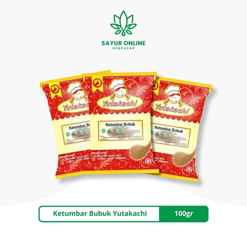 

Ketumbar Bubuk Yutakachi 100gr - Sayur Online Denpasar