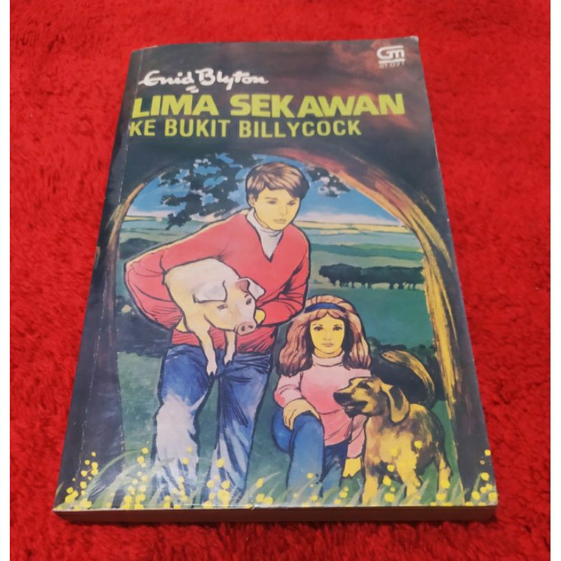 Novel Enid Blyton Lima Sekawan "Ke Bukit Billycock" ORI cover lama preloved
