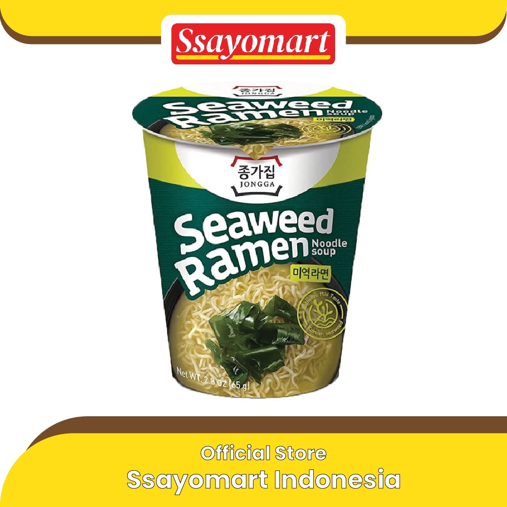 

Jongga Seaweed Ramen Noodle Cup 65 g