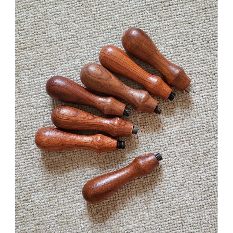 

Wooden Stamp holder | gagang stamp kayu | vintage wax stamp cap lilin