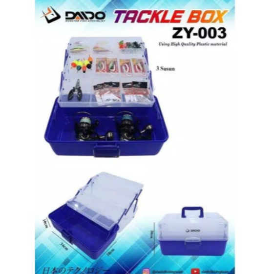 DAIDO TACKLE BOX ZY-003 ZY-004 ZY-009