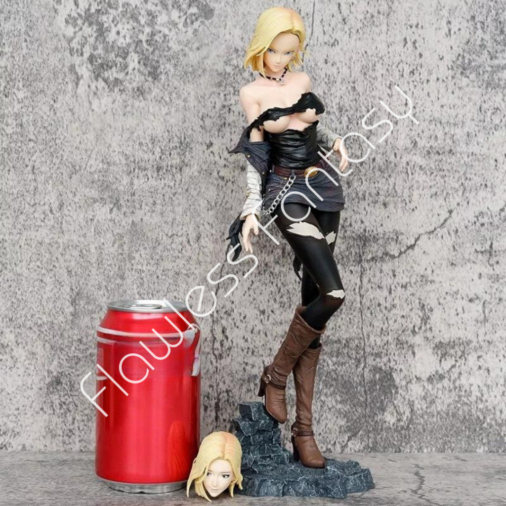 Dragon Ball Android 18 Anime Statue Figure