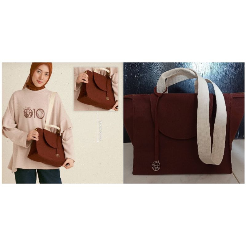 Tas RIA MIRANDA - Kin Nylon Bag - Kin Canvas Bag