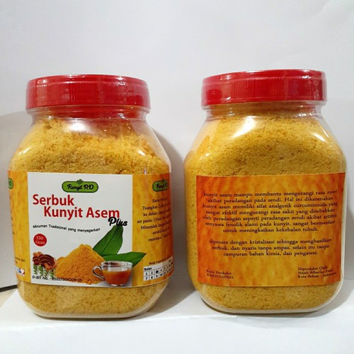 

Serbuk Kunyit Putih RD 330 gr | Serbuk Kunyit Asem 330gr | Minuman Kesehatan