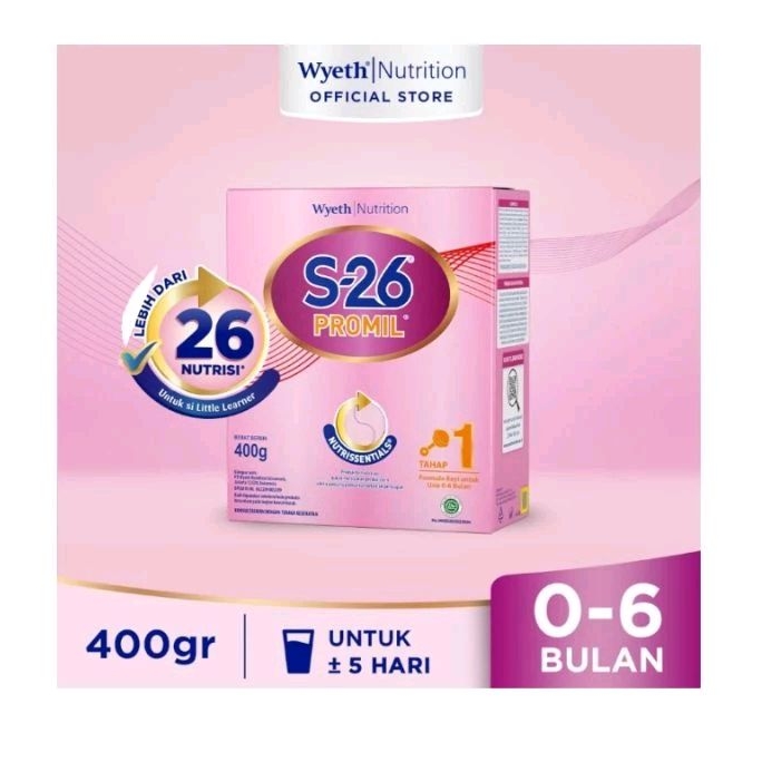 S26 Promil 1 | S26 Original Tahap 1 |S26 Kotak 400gr Tahap 1