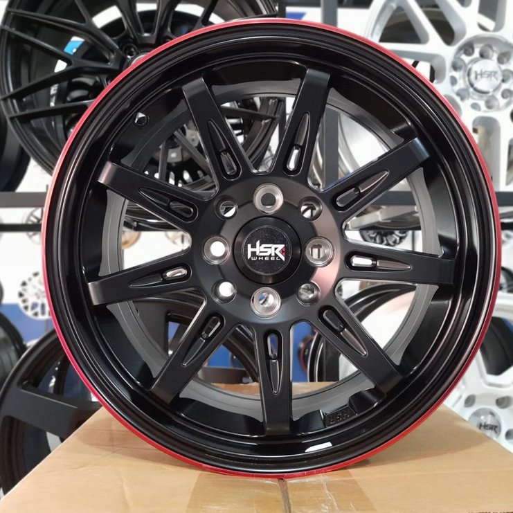 Velg HSR R15 mobil avanza xenia brio sigra ayla calya yaris etios vios mirage karimun dll ring 15 hs