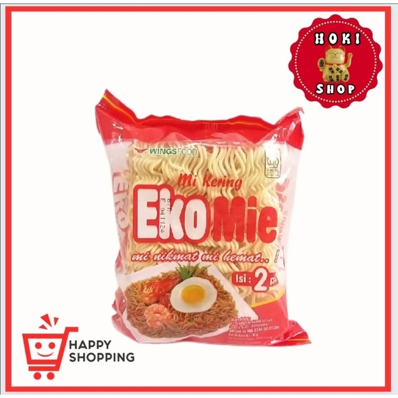 

Eko Mie isi 2pcs / Ekomie / Mi Kering Ekomie