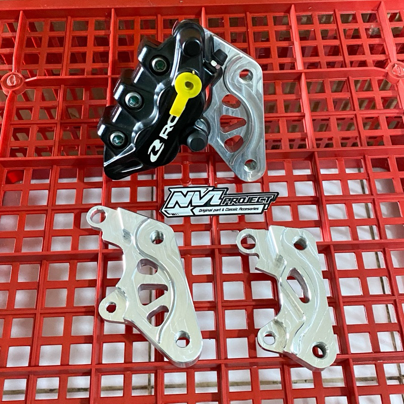 Breket kaliper cnc shock Fiz r Jupiter Nuovo yamaha 125z Disc 260 300