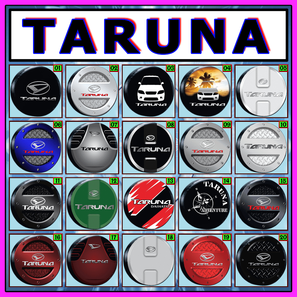 HOT Sarung Penutup Ban Belakang Daihatsu Taruna Aksesoris Daihatsu Taruna Eksterior Mobil Taruna