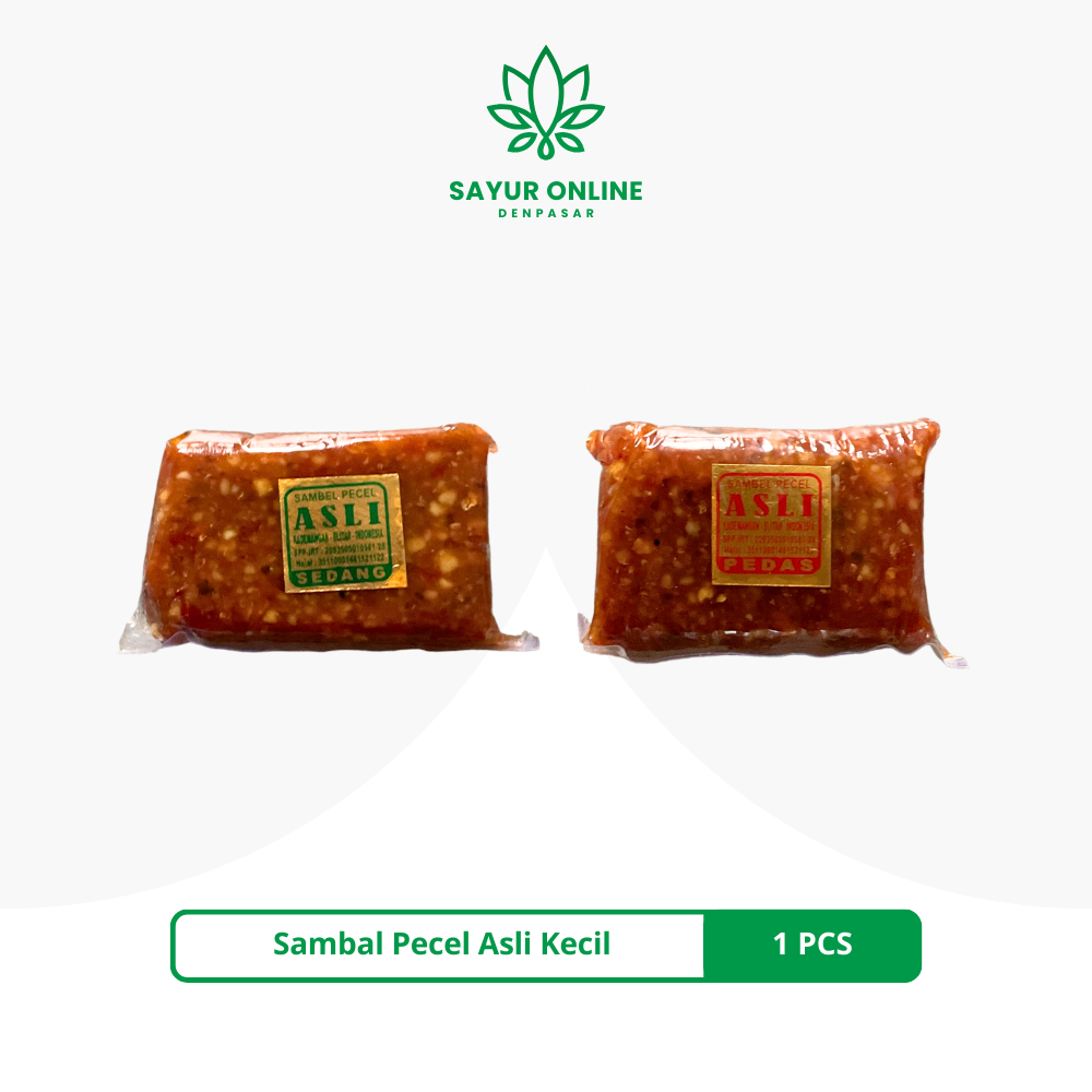 

Sambal Pecel Asli Ukuran Kecil 1 Pcs - Sayur Online Denpasar