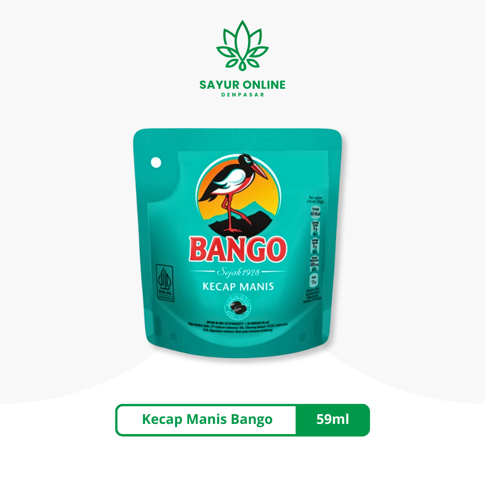 

Kecap Manis Bango 59ml - Sayur Online Denpasar