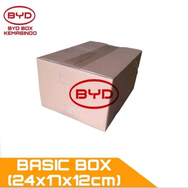 

24x17x12cm Kardus Box Karton Polos | Baru | Murah - Kardus Packing Online Shop