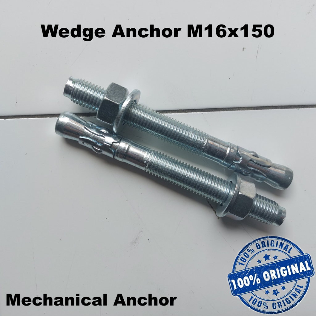 TRUBOLT / DYNABOLT / WEDGE ANCHOR M16x150