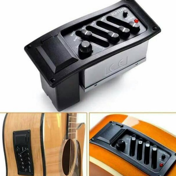 equaliser 7545r spul gitar elektrik gitar akustik komplit satu set ART J6S8