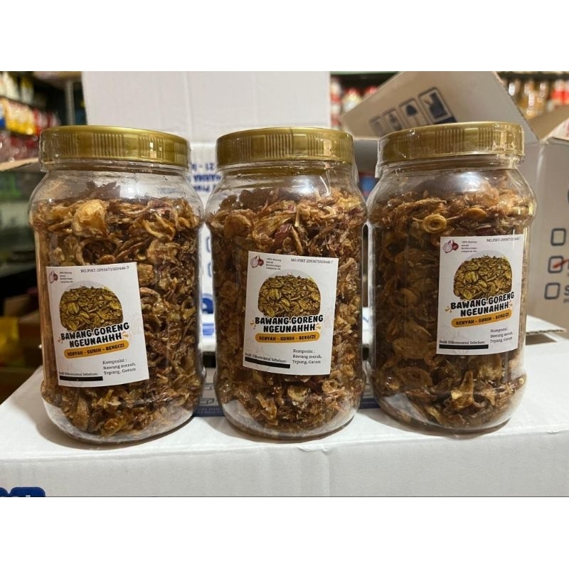 

Bawang goreng gurih dan enak / paket 3 toples