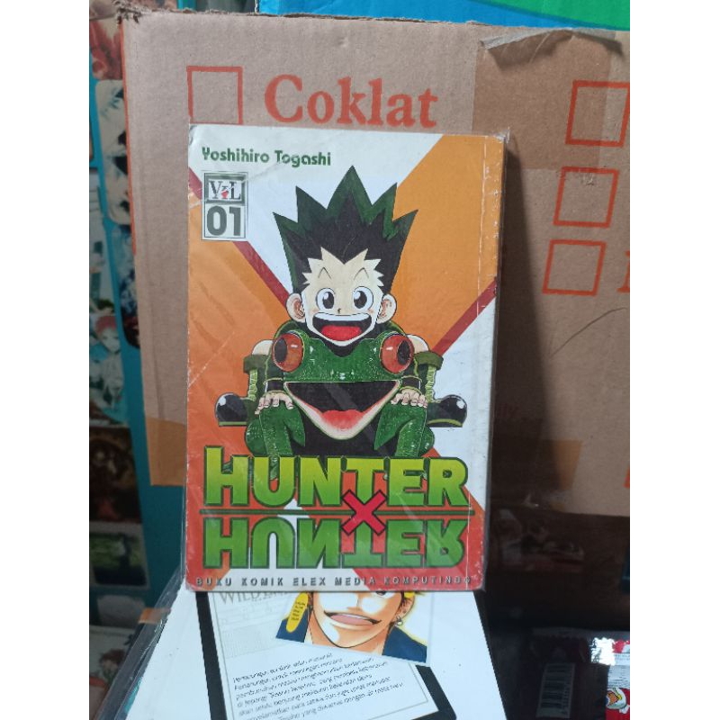 komik Hunter x hunter 1 / komik Hunter x hunter vol 1