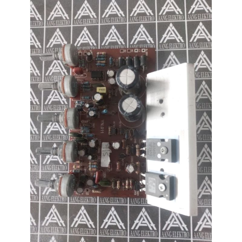 tone control + power ampli bekas normal