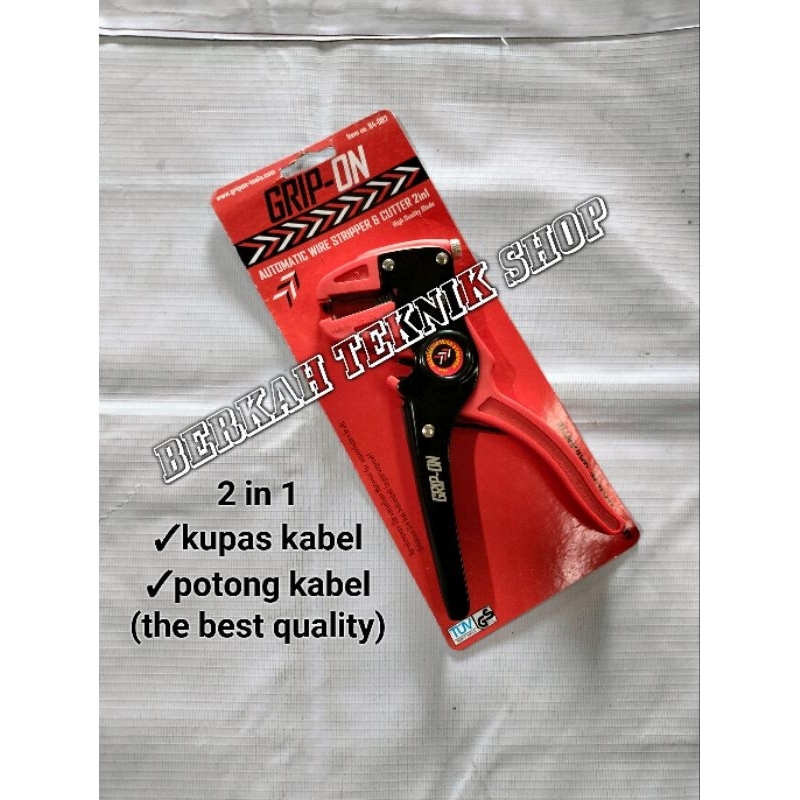 TANG KUPAS POTONG KABEL 2 in 1 SUPER QUALITY