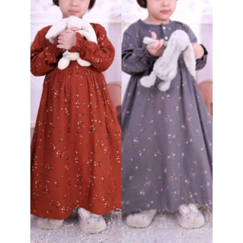 Ditsy Little Maliyah Ashgrey 3 4 5 Estrella Teracota 3 6