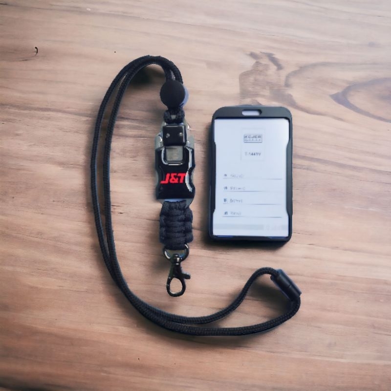 

Lanyard ID Card | Tali Lanyard Logo Costum J&T | Tali gantungan ID Card | Lanyard Costum Logo | Lanyard Name tag