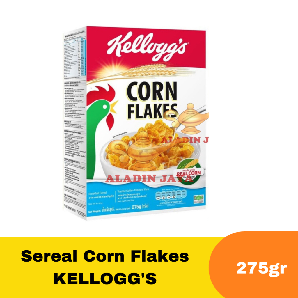 

Sereal Corn Flakes KELLOGG'S ukuran 275gr
