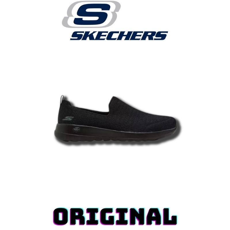 Sepatu Skechers Slip On Go Walk Max Rejoice Black Men's ( 54635/BBK) Original