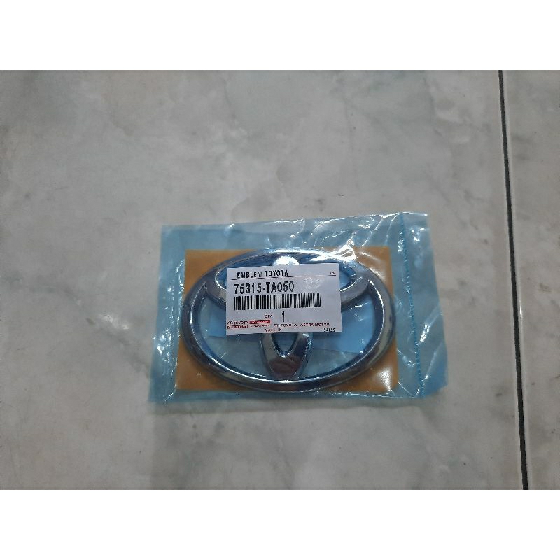 emblem ban serep logo toyota rush 2006 2007 2008 2009 2010 2011 2012 2013 2014 2015 2016 2017 ori