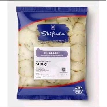 

shifudo scallop 250 500 gram