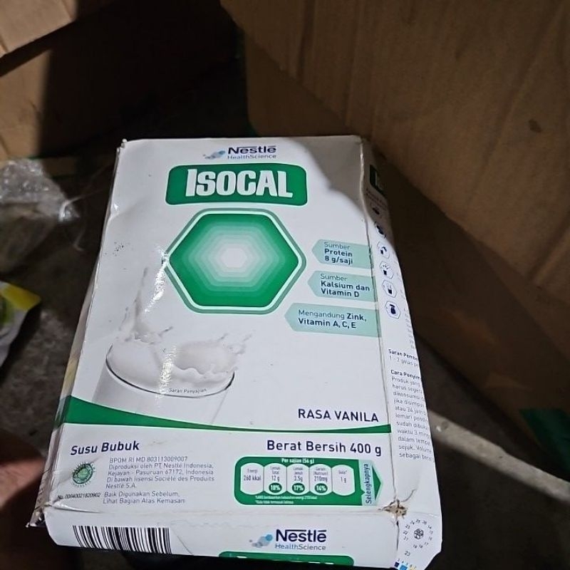 

NESTLE ISOCAL 400G VANILA