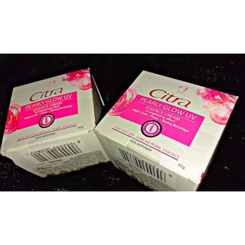 CREAM WAJAH CITRA MUTIARA GLOW UV 40G