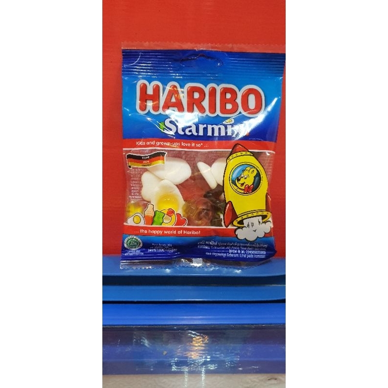 

Haribo kembang gula lunak jeli 80gr