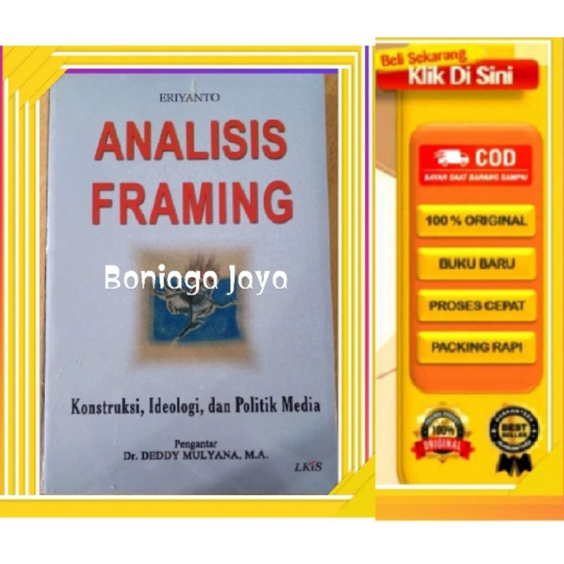 Buku Analisis Framing, Eriyanto