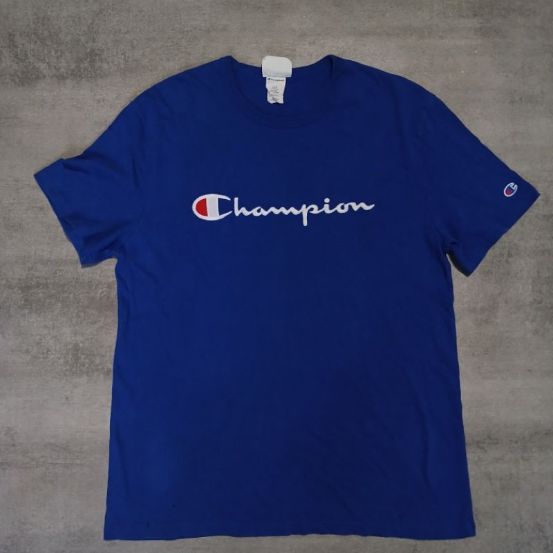 kaos Champion vintage logo bordir second