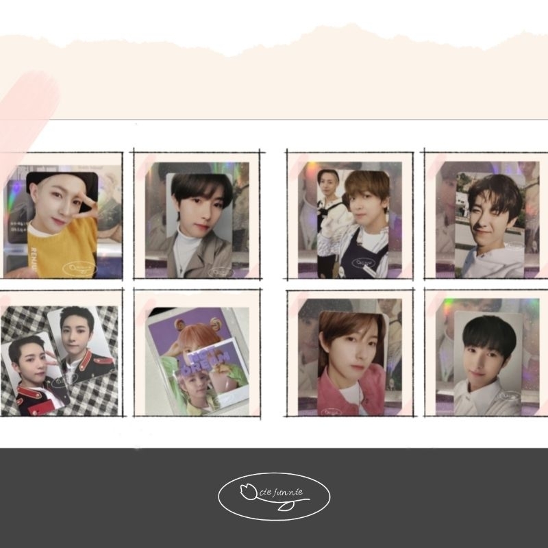 [READ DESC] renjun pp sg21 haechan photopack sg 21 hoodie ungu pink lunar renpink individual japan j