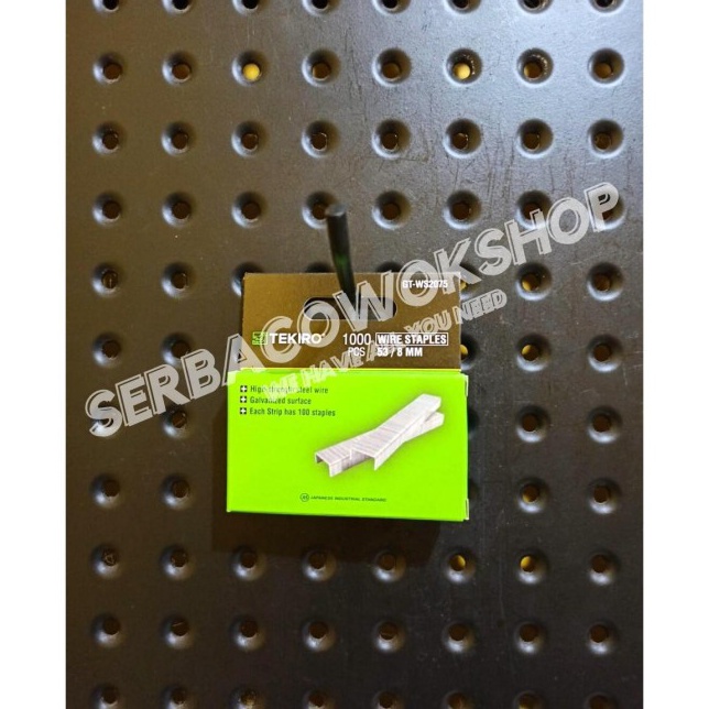 

Super Rating TEKIRO Isi Staples Tekiro 8 mm 1 Pcs Isian Staples Tembak Jok