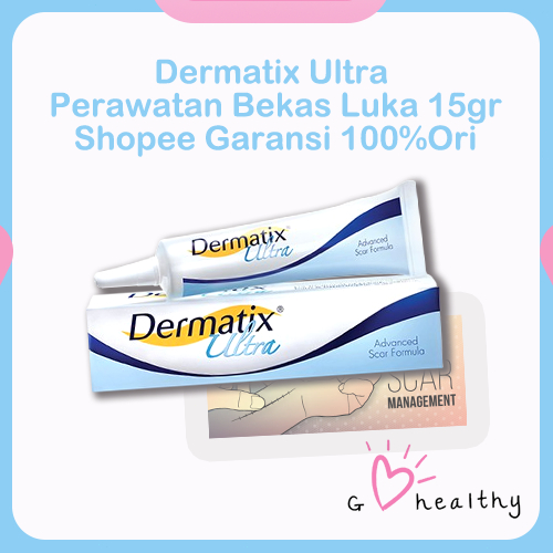 Dermatix Ultra ShopeeGaransi100%Ori Perawatan Bekas Luka 15gr Bekas luka Keloid Luka bakar Trauma ❤ 