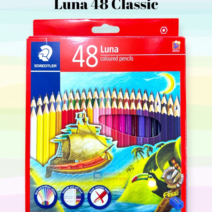 

Kirim Segera Pensil Warna Staedler Luna Panjang 48 Classic