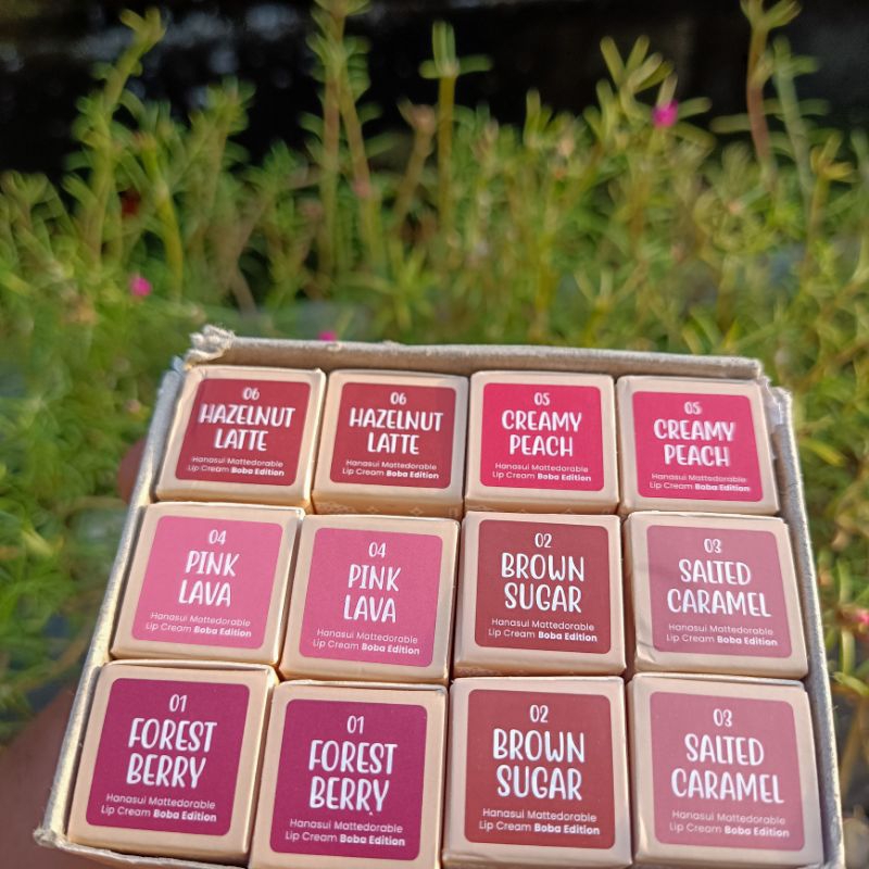 LIPSTIK HANASUI BOBA EDITION